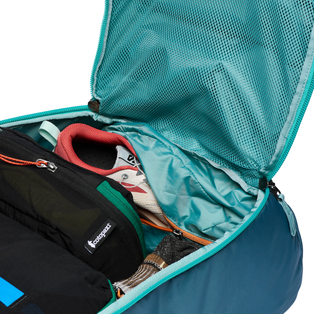 Allpa 50L Adventure Travel Pack, Blue Spruce/Abyss