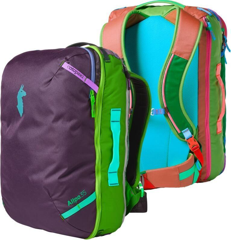 Allpa 35L Travel Pack - Del Dia Featured Front and Back