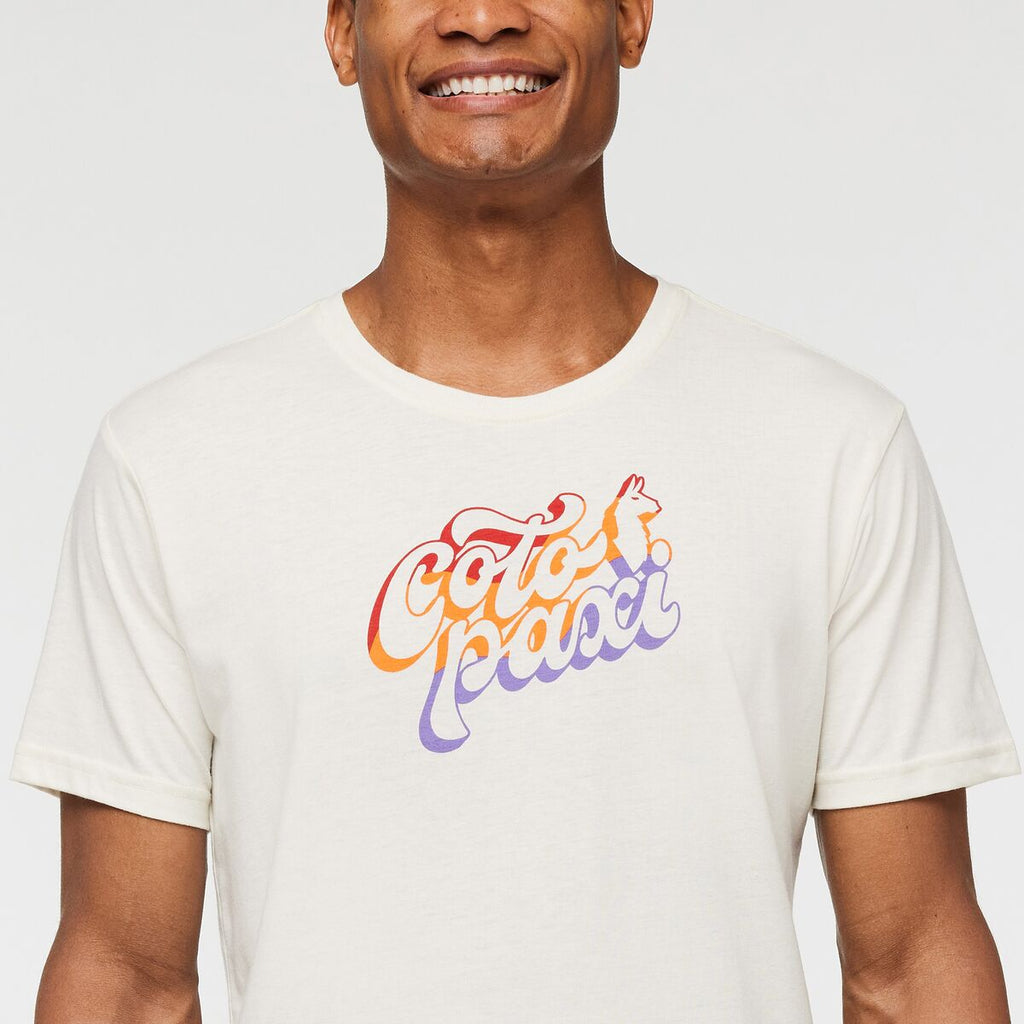 Retro Cotopaxi Organic T-Shirt - Men's, Bone