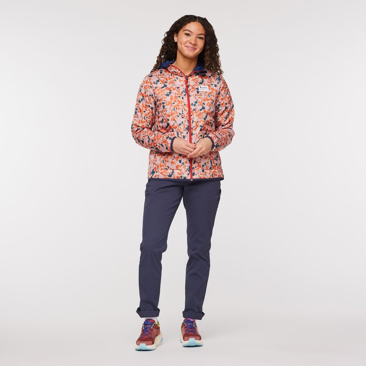 Teca Calido Hooded Jacket - Print - Women's, Wink Wink