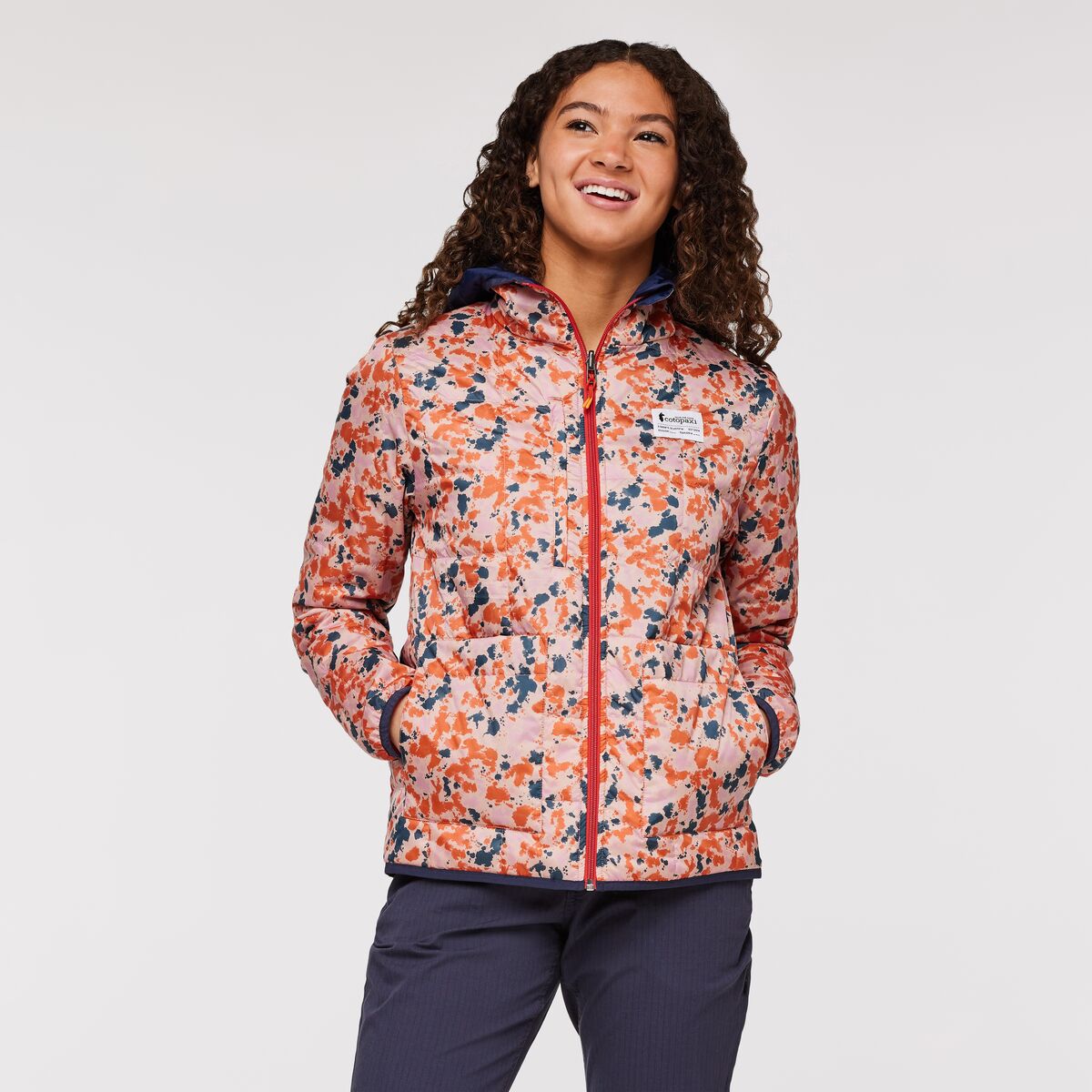 Teca Calido Hooded Jacket - Print - Women's, Wink Wink