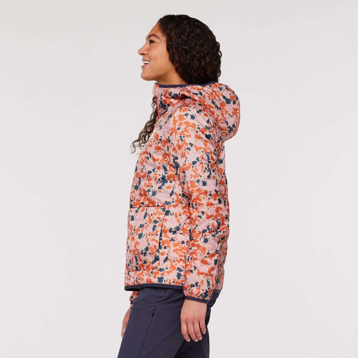 Teca Calido Hooded Jacket - Print - Women's, Wink Wink