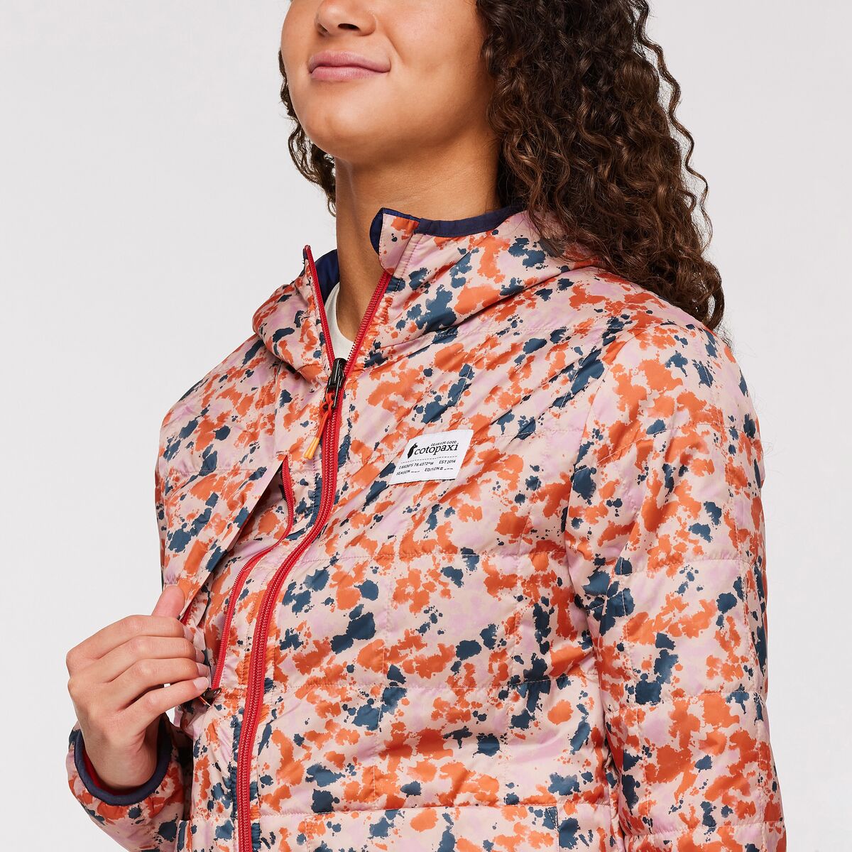 Teca Calido Hooded Jacket - Print - Women's, Wink Wink