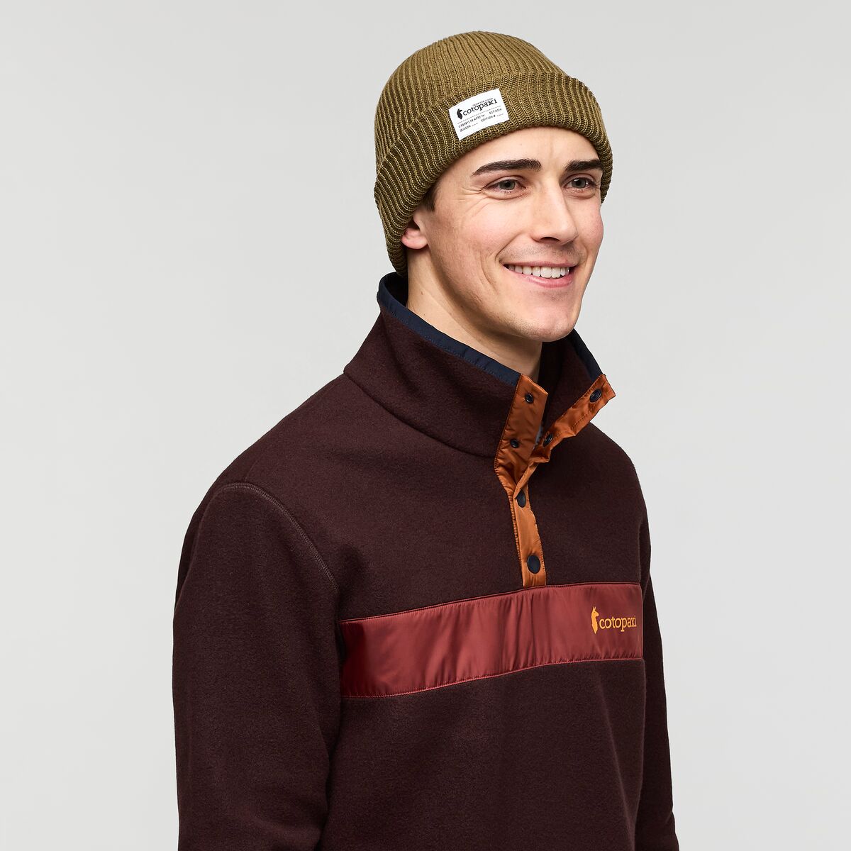 Wharf Beanie - Cotopaxi Patch, Live Oak