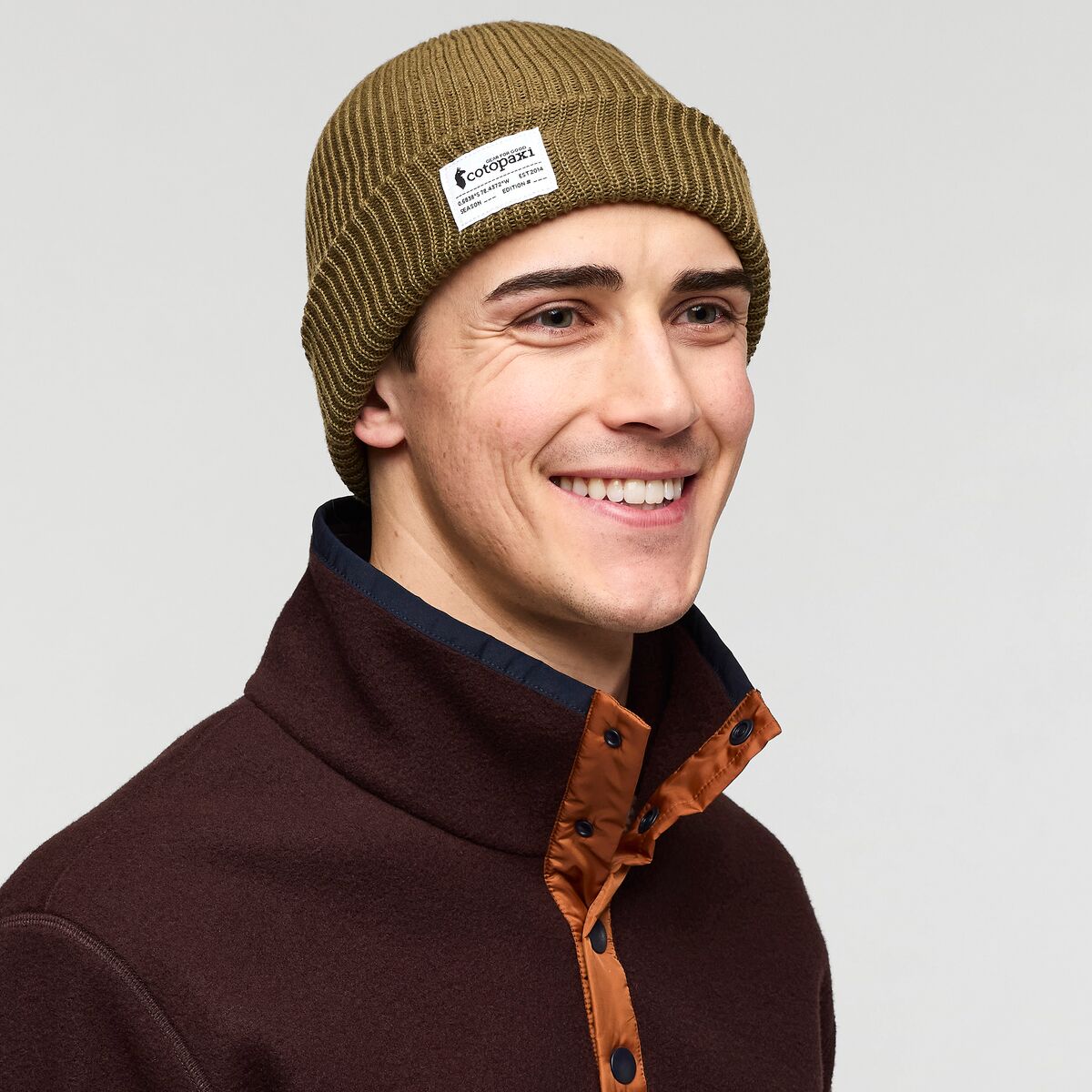 Wharf Beanie - Cotopaxi Patch, Live Oak