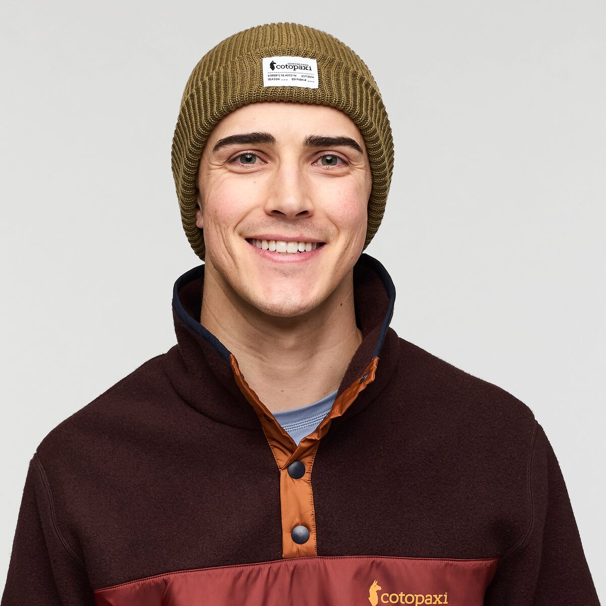 Wharf Beanie - Cotopaxi Patch, Live Oak