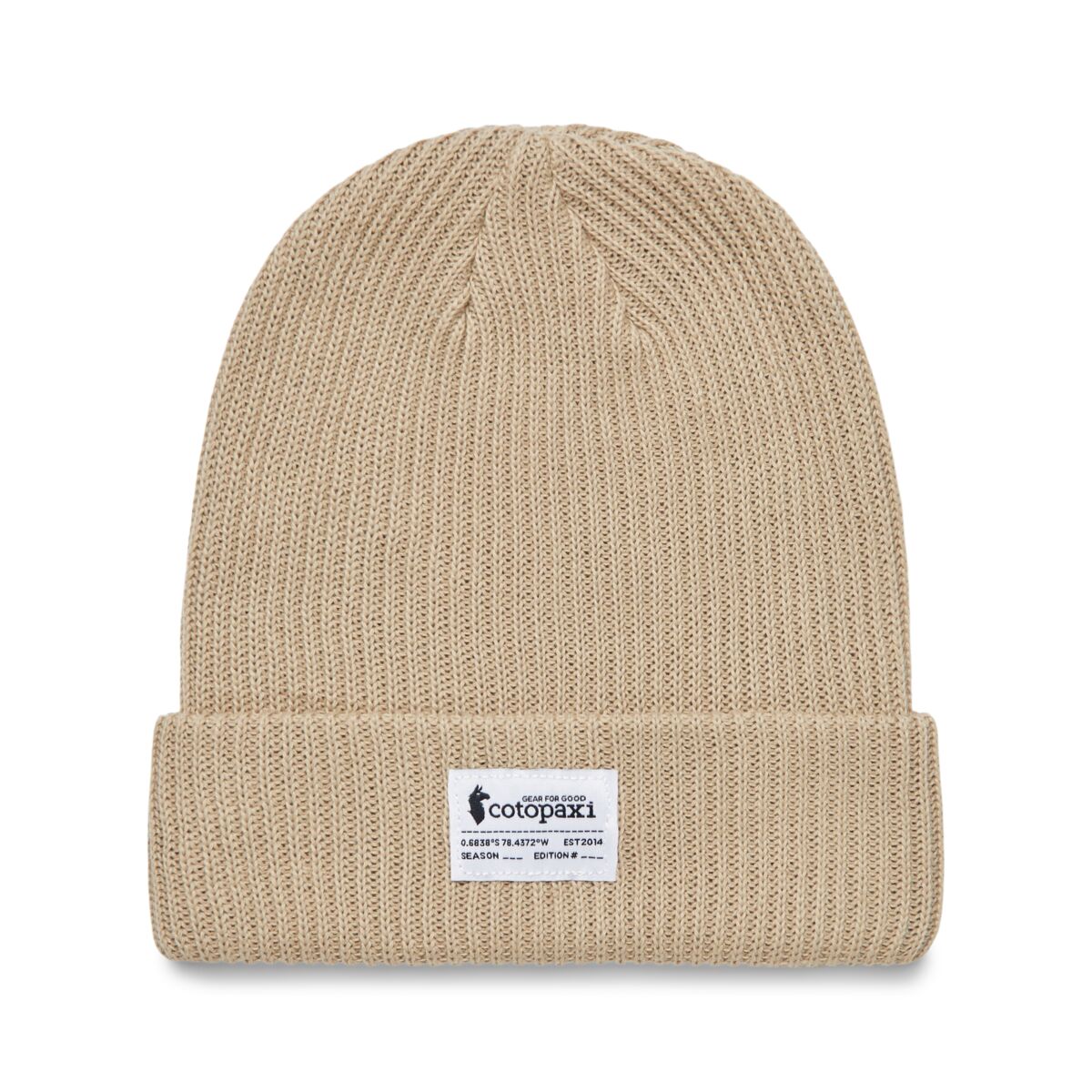 Wharf Beanie - Cotopaxi Patch, Oatmeal