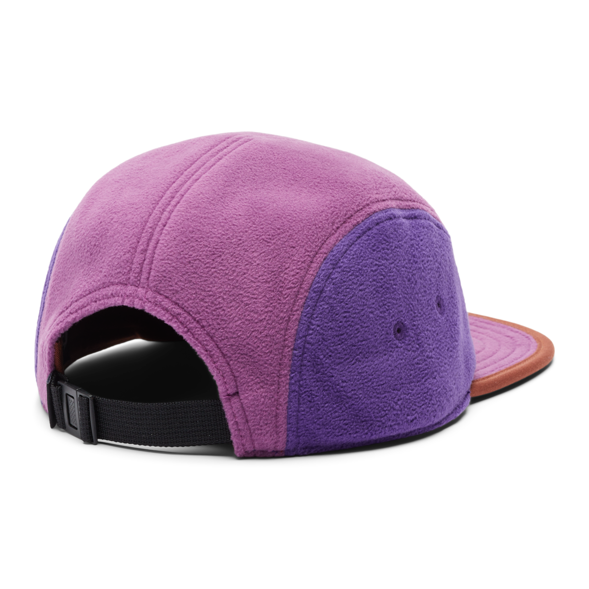 Fleece 5-Panel Hat, Rusty/Mauve