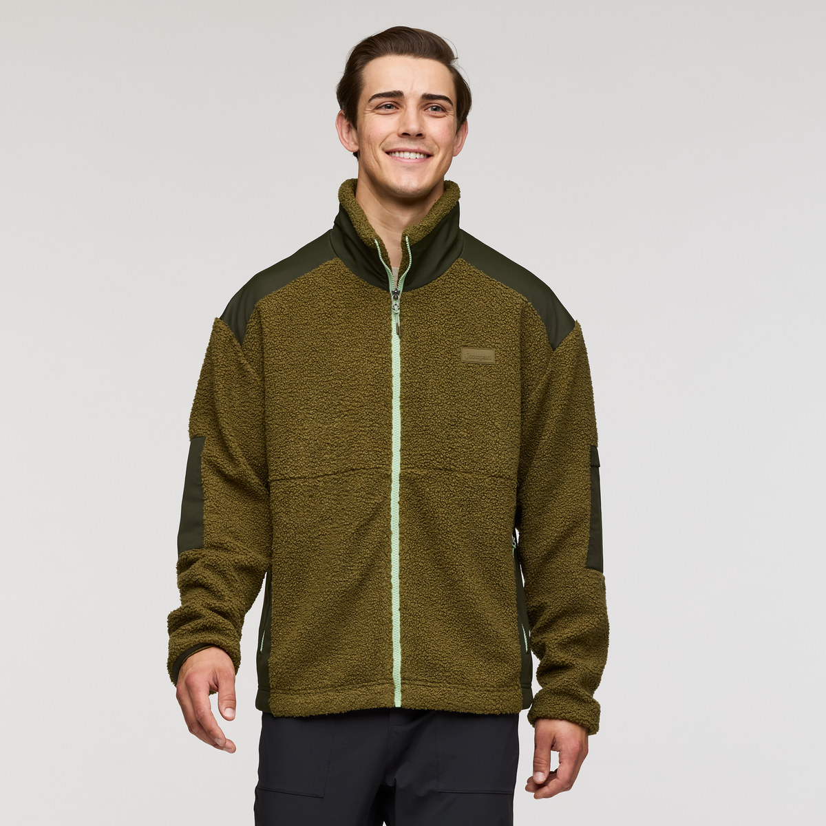 Bacano Fleece Jacket - Men's, Live Oak/Woods