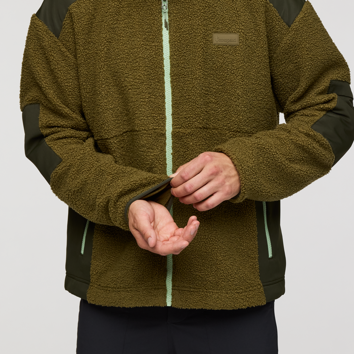 Bacano Fleece Jacket - Men's, Live Oak/Woods