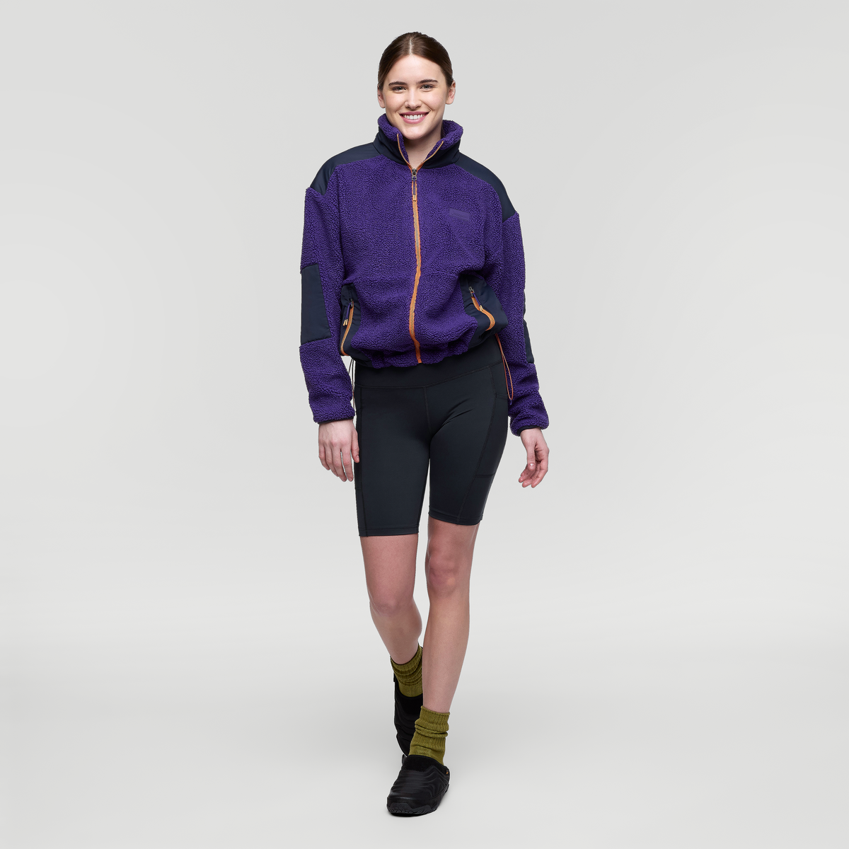 Bacano Fleece Jacket - Women's, Black Violet/Carbon