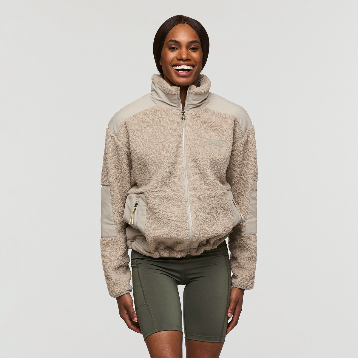 Bacano Fleece Jacket - Women's, Pebble