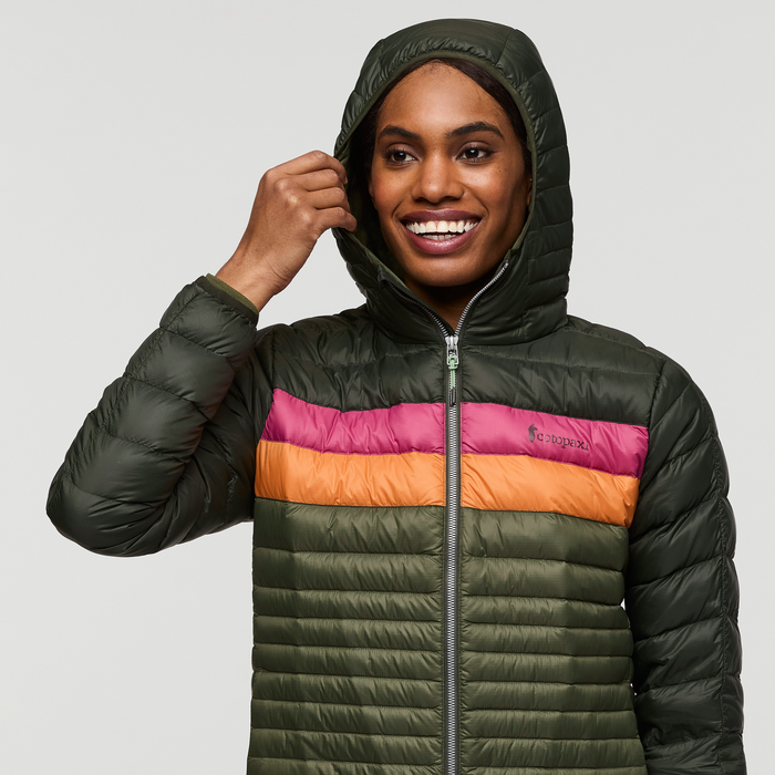 Fuego Down Hooded Jacket Women's – - Main Image