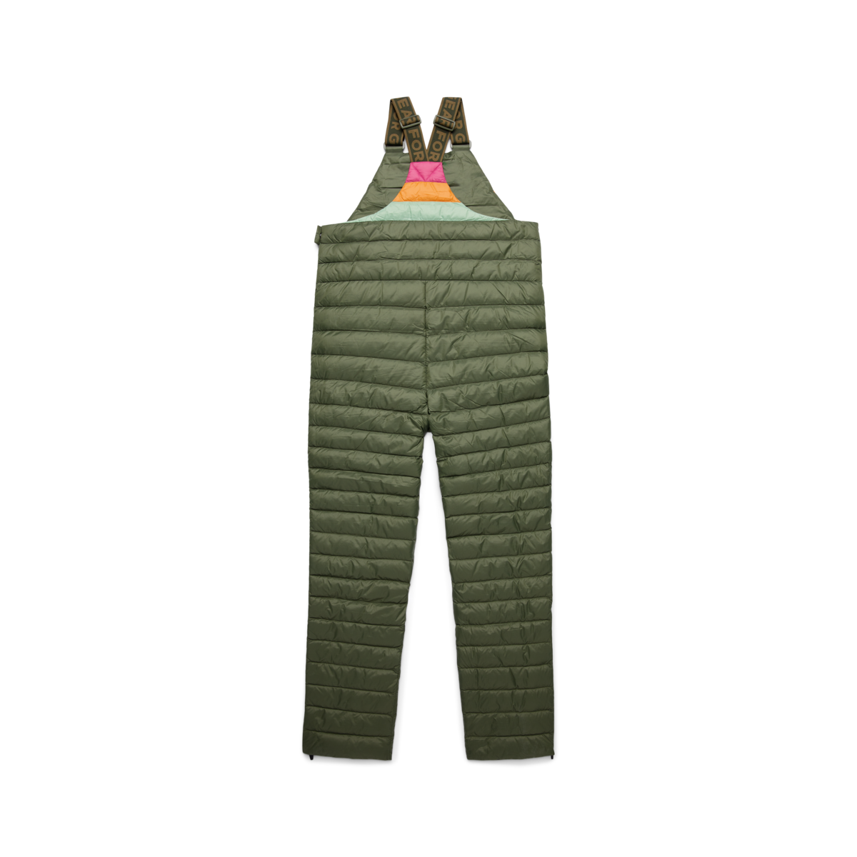 Fuego Down Overall - Women's, Fatigue Stripes