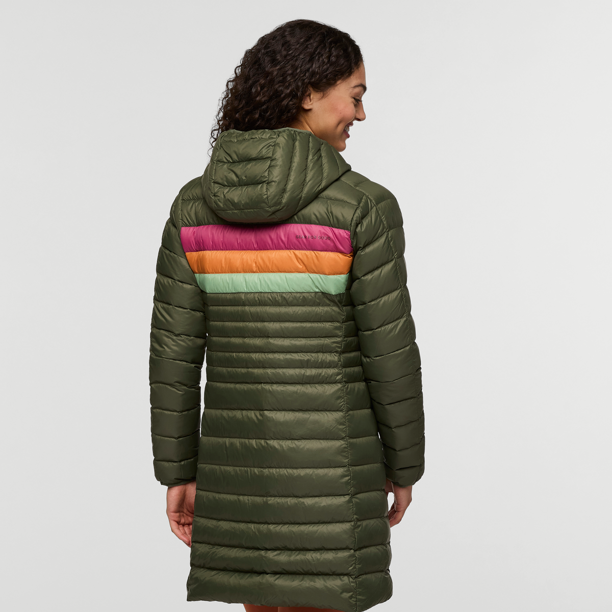Fuego Down Parka - Women's, Fatigue Stripes