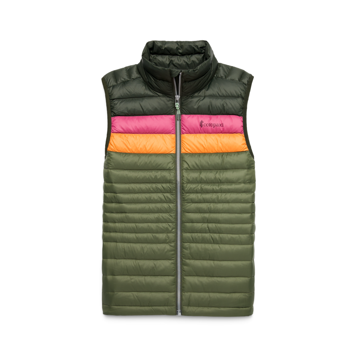 Fuego Down Vest - Women's, Woods/Fatigue
