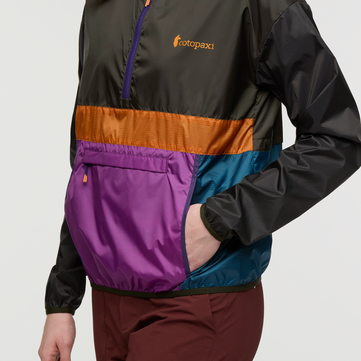 Teca Windbreaker Half-zip - Women's, Tree Fog