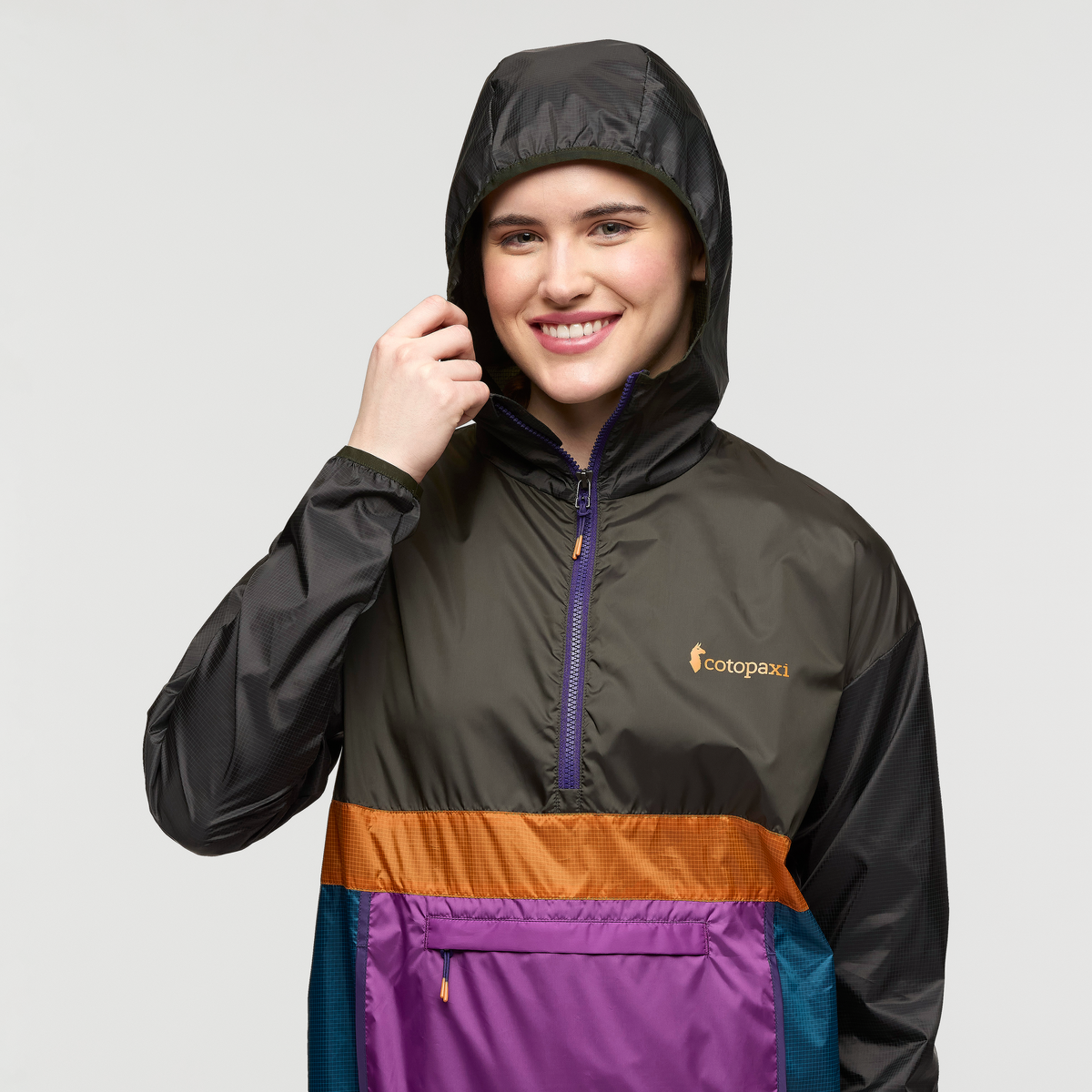 Teca Windbreaker Half-zip - Women's, Tree Frog