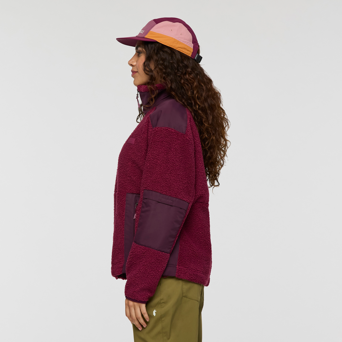 Bacano Fleece Jacket - Women's, Jam/Blackberry
