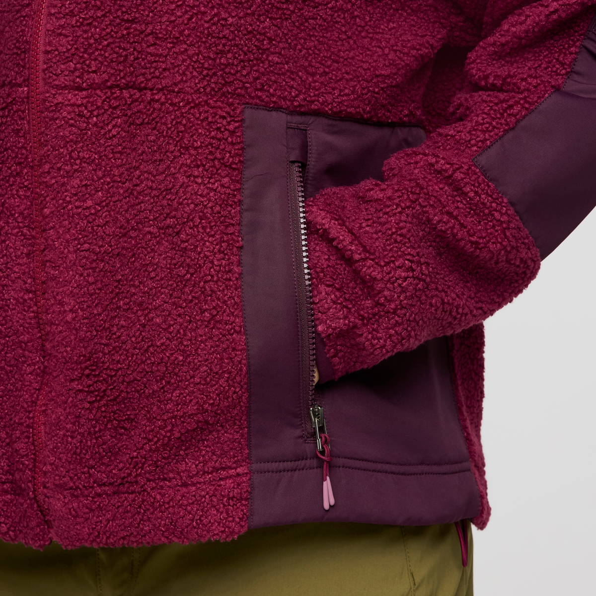 Bacano Fleece Jacket - Women's, Jam/Blackberry