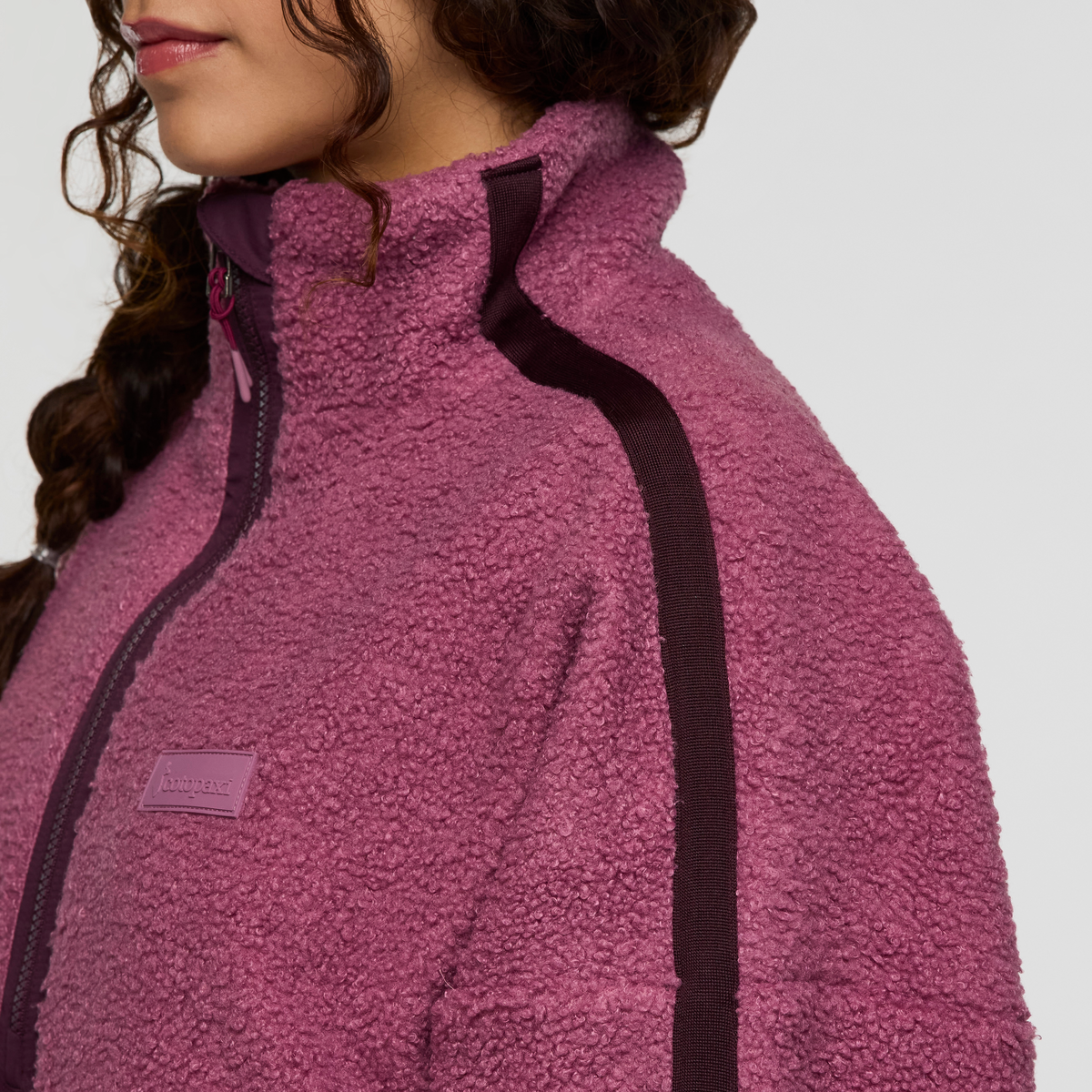 Bacano Fleece Pullover - Women's, Fig/Blackberry
