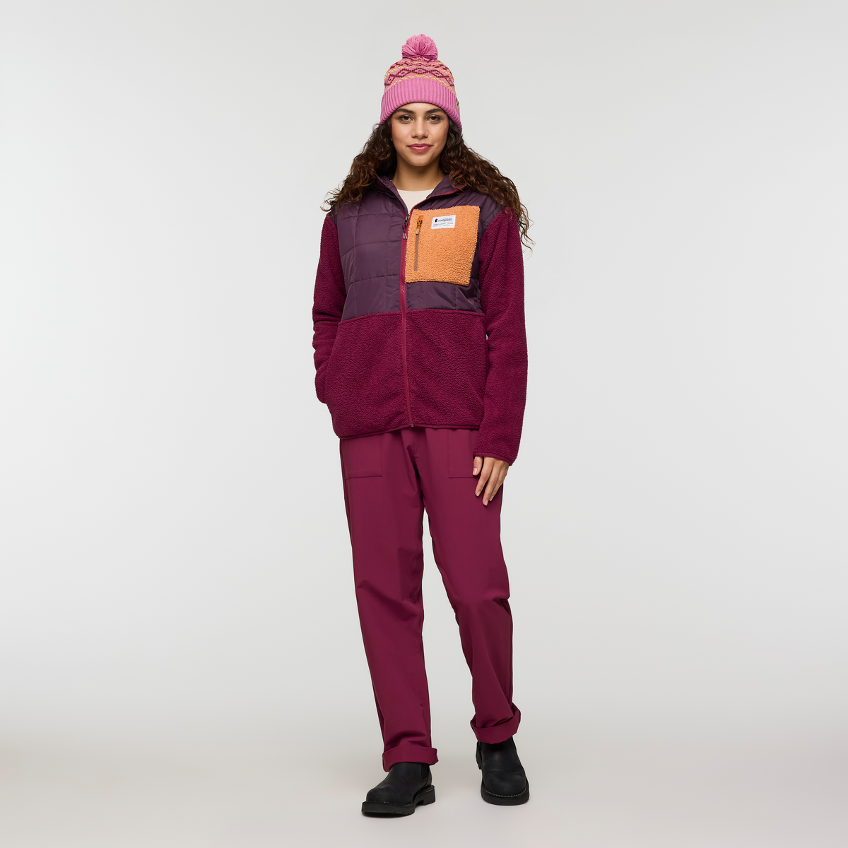 Trico Hybrid Jacket - Women's, Blackberry/Jam