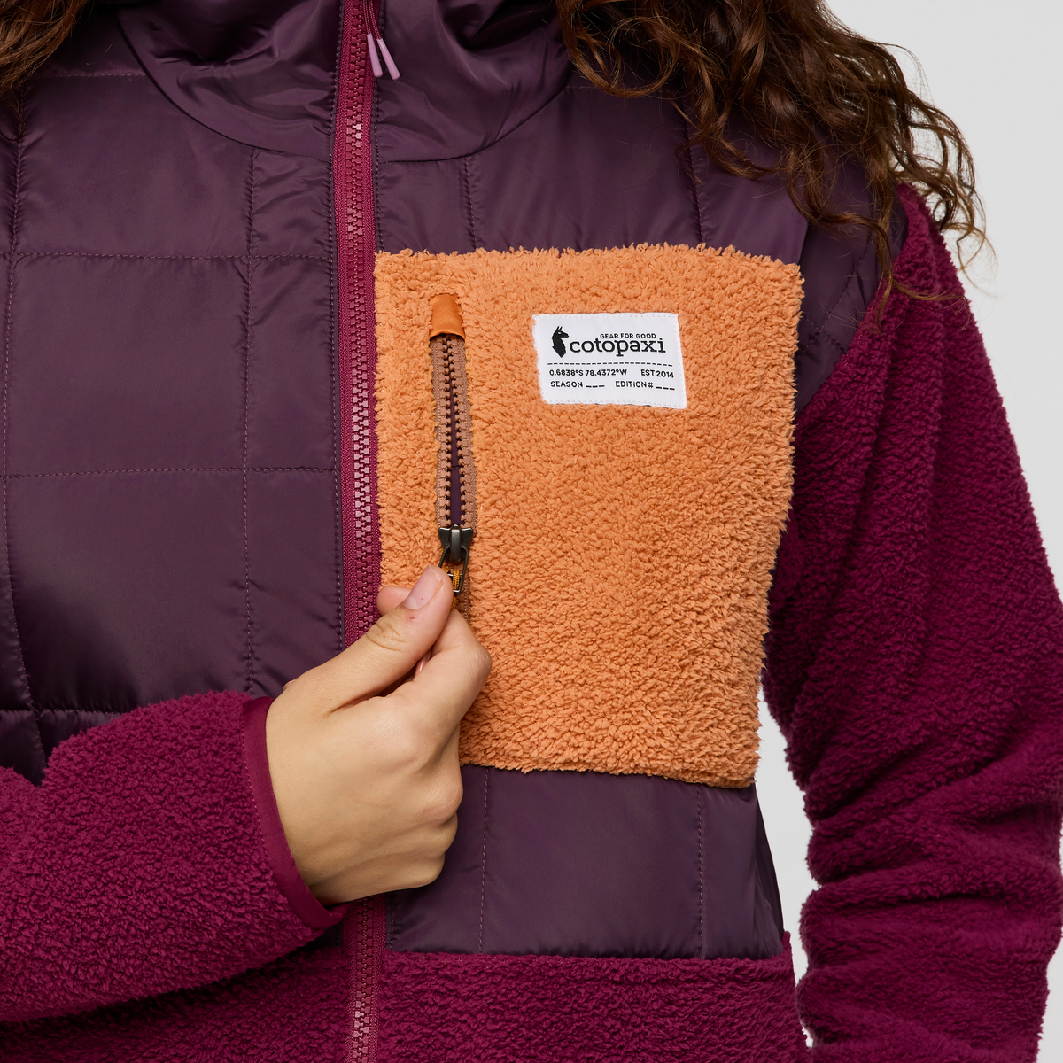 Trico Hybrid Jacket - Women's, Blackberry/Jam