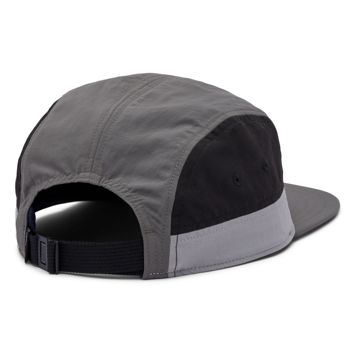 Cotopaxi Tech 5-Panel Hat, Black/Cinder