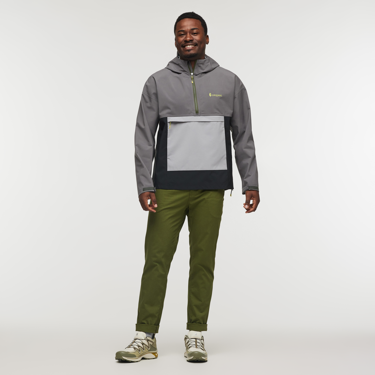 Cielo Rain Jacket - Men's, Cinder/Black