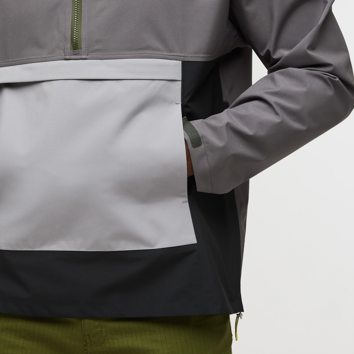 Cielo Rain Jacket - Men's, Cinder/Black