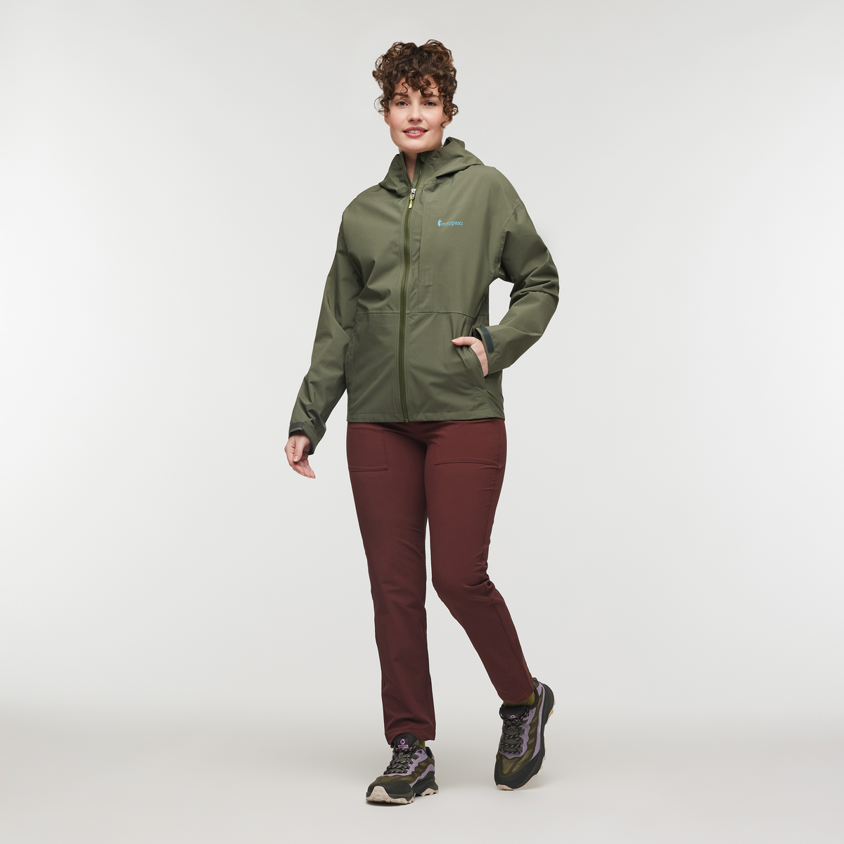 Cielo Rain Jacket - Women's, Cotopaxi Fatigue