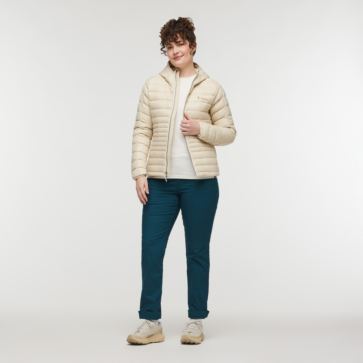 Fuego Down Hooded Jacket - Women's, Cotopaxi Cream