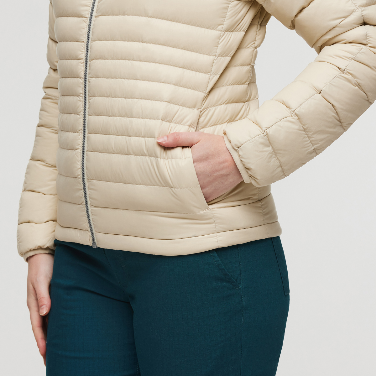 Fuego Down Hooded Jacket - Women's, Cotopaxi Cream