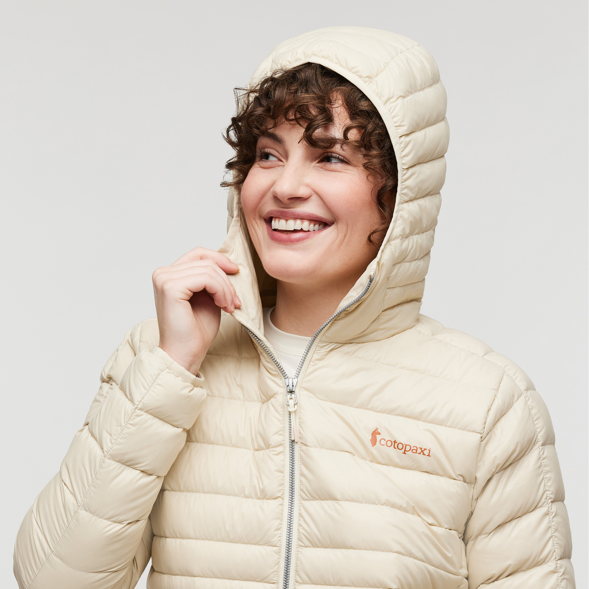 Fuego Down Hooded Jacket - Women's, Cotopaxi Cream