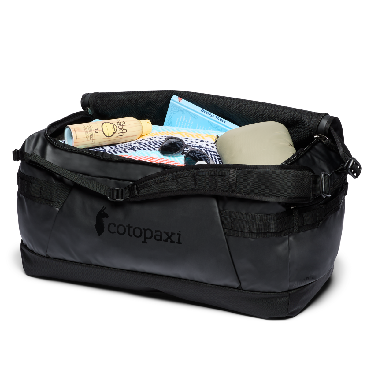 Allpa 70L Getaway Duffel, Cotopaxi Black