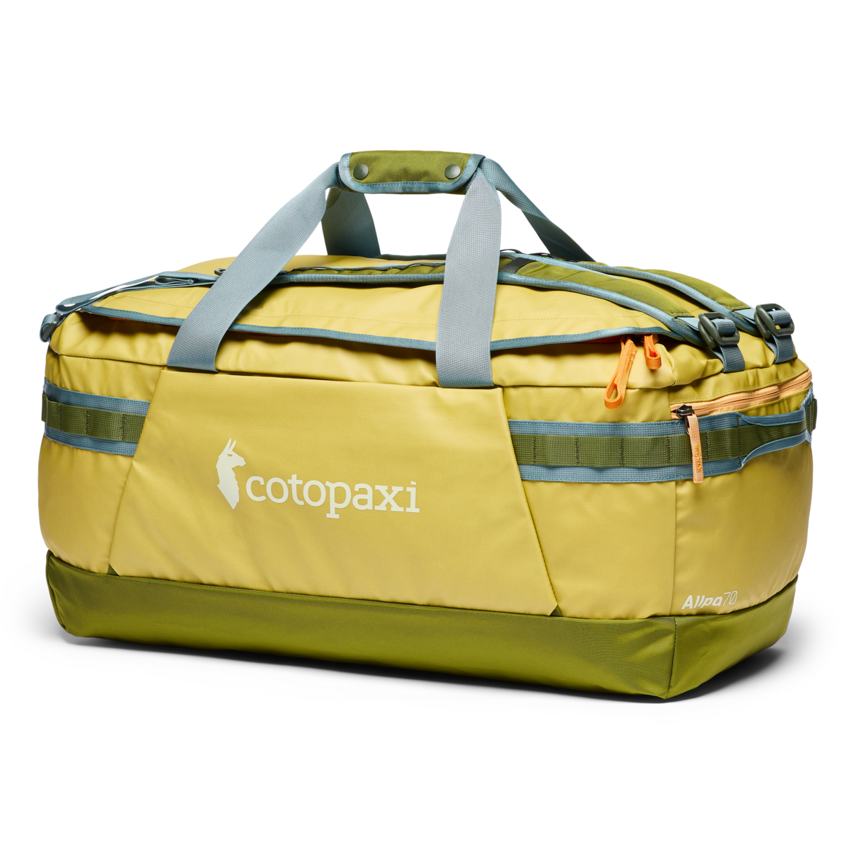 Allpa 70L Getaway Duffel, Lemongrass/Cedar