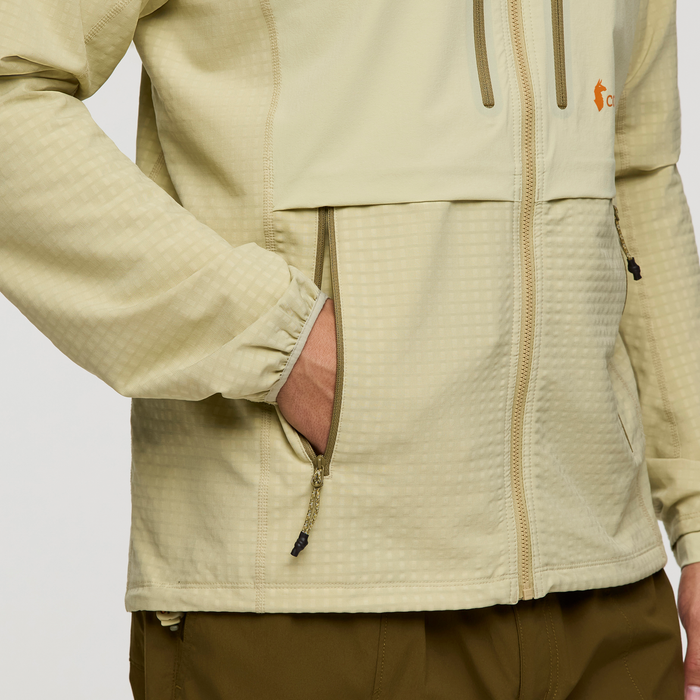 Yermo Hooded Softshell Jacket - Men's, Grain