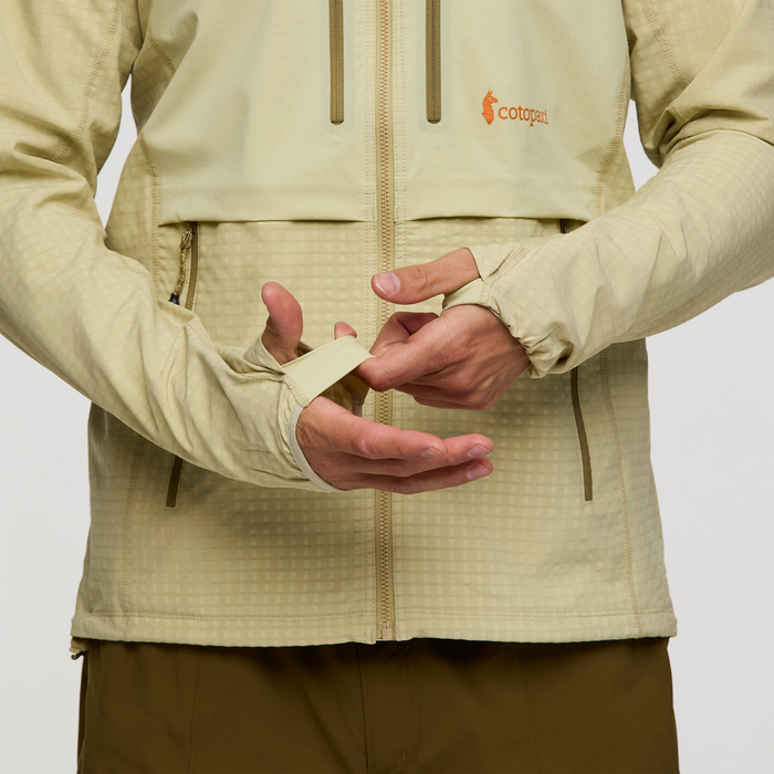 Yermo Hooded Softshell Jacket - Men's, Grain