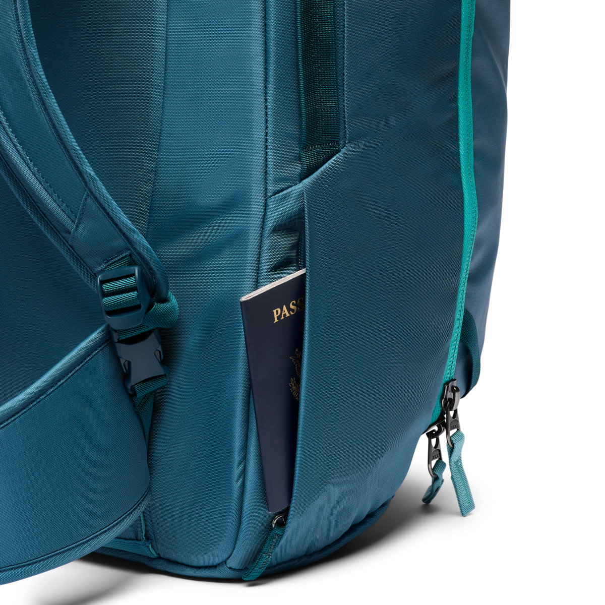 Allpa 50L Adventure Travel Pack, Blue Spruce/Abyss