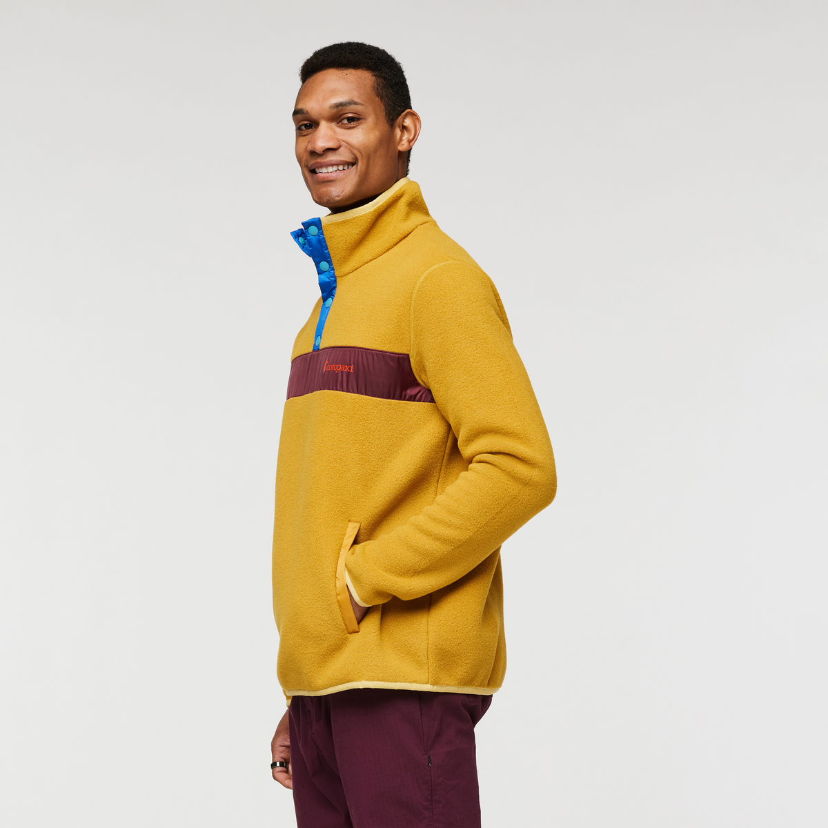Teca Fleece Pullover - Men's, Burger