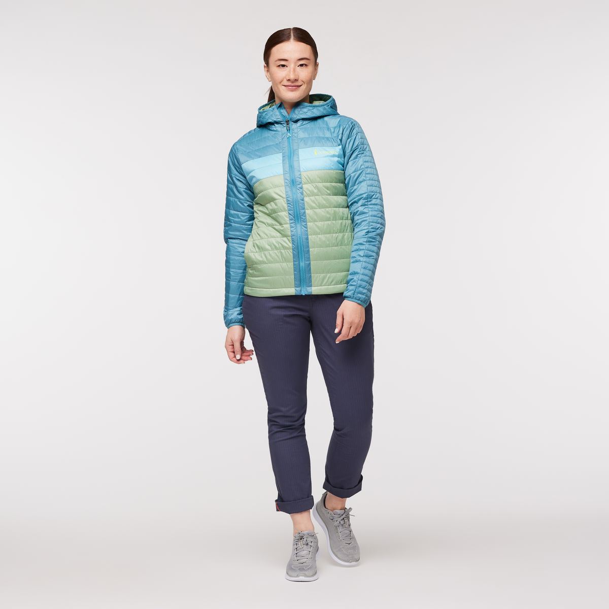 Capa Insulated Hooded Jacket - Women's, Drizzle/Aspen