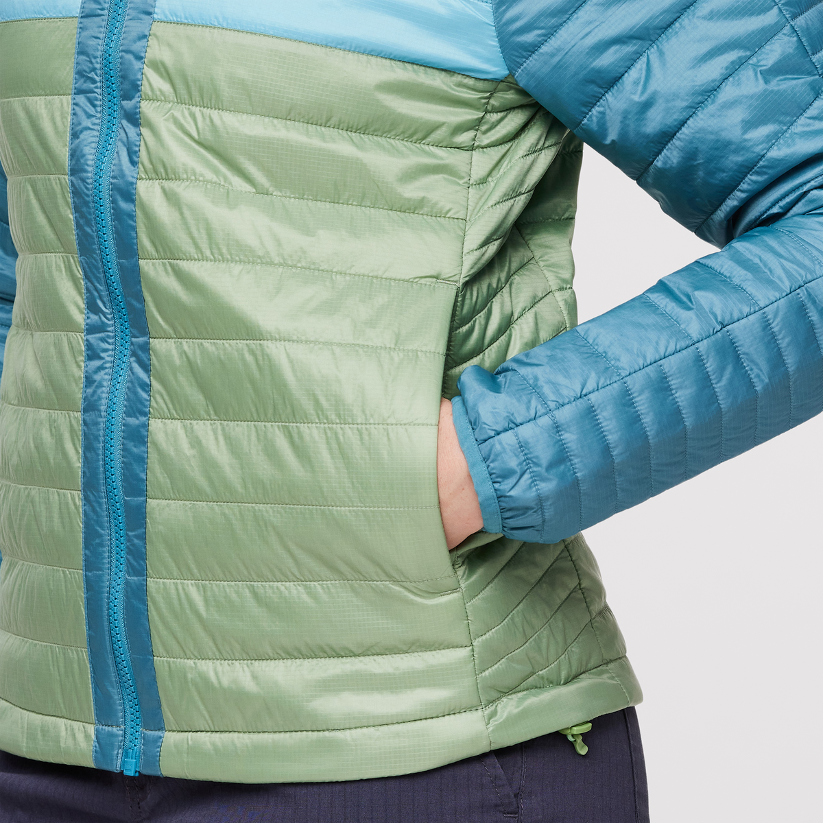 Capa Insulated Hooded Jacket - Women's, Drizzle/Aspen