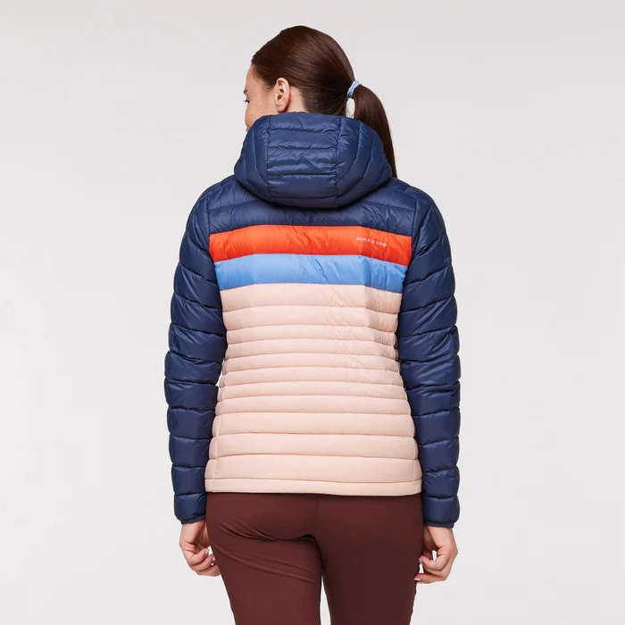 Fuego Down Hooded Jacket - Women's, Ink/Rosewood