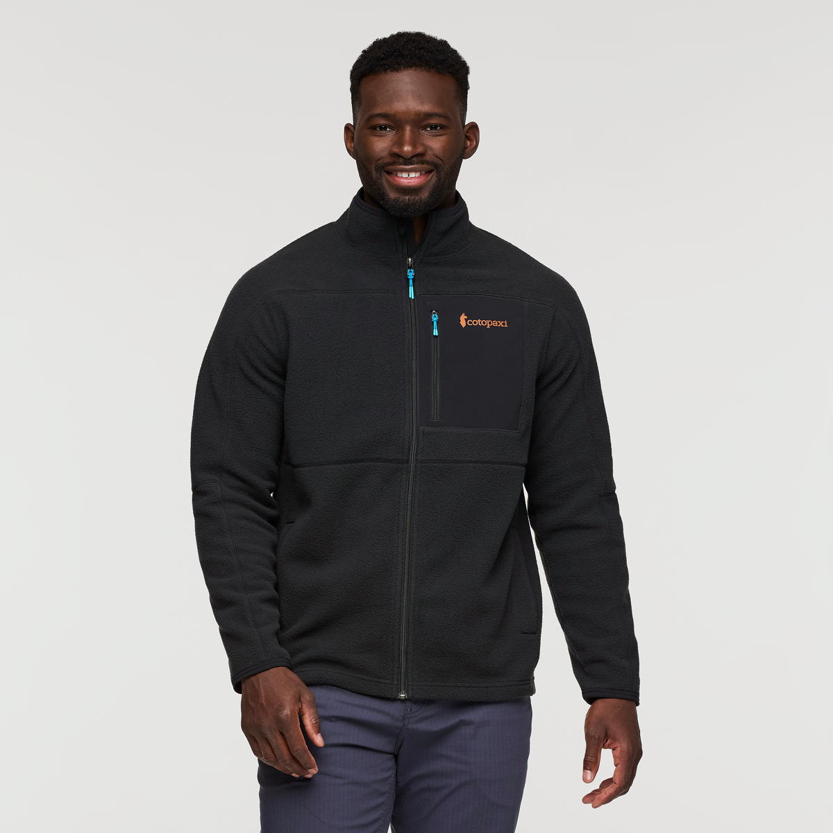 Abrazo Fleece Full-Zip Jacket - Men's, Cotopaxi Black