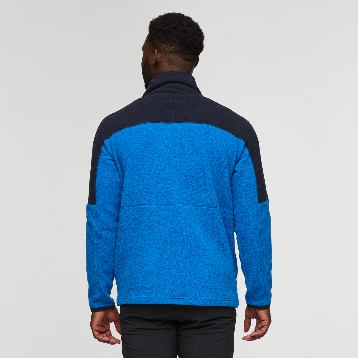 Abrazo Half-Zip Fleece Jacket - Men's, Carbon/Atlantic