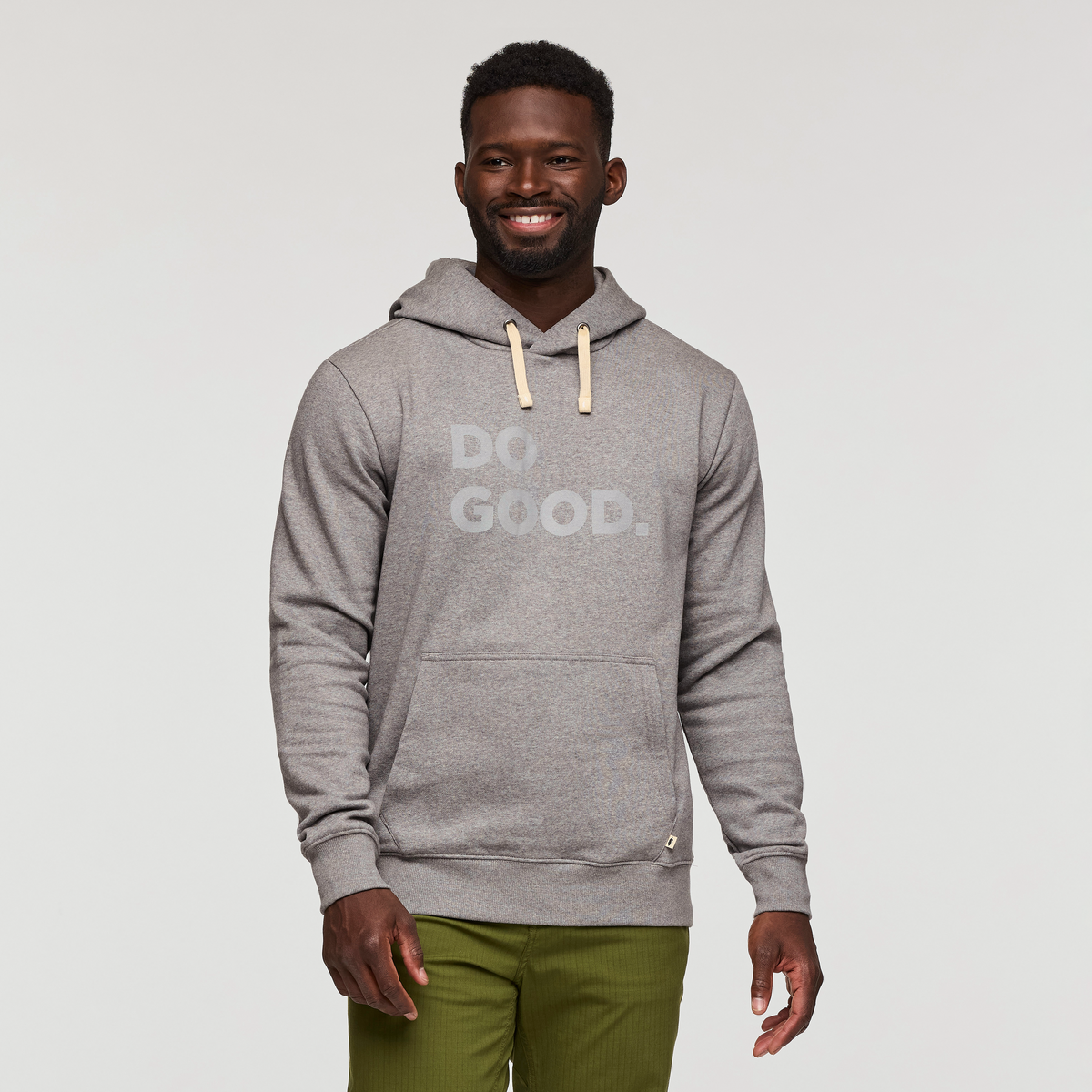 Do Good Pullover Hoodie - Men's, Heather Grey