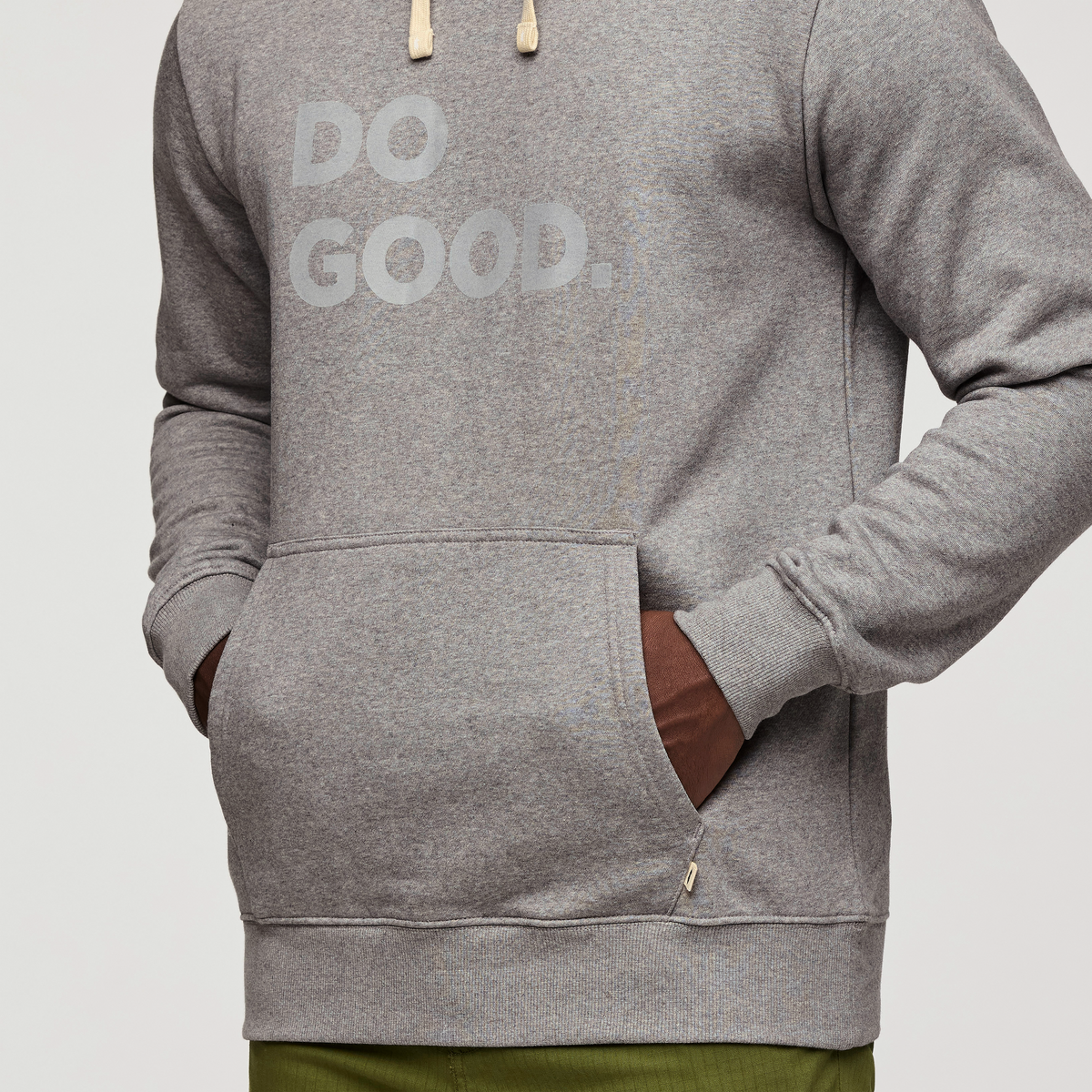 Do Good Pullover Hoodie - Men's, Heather Grey