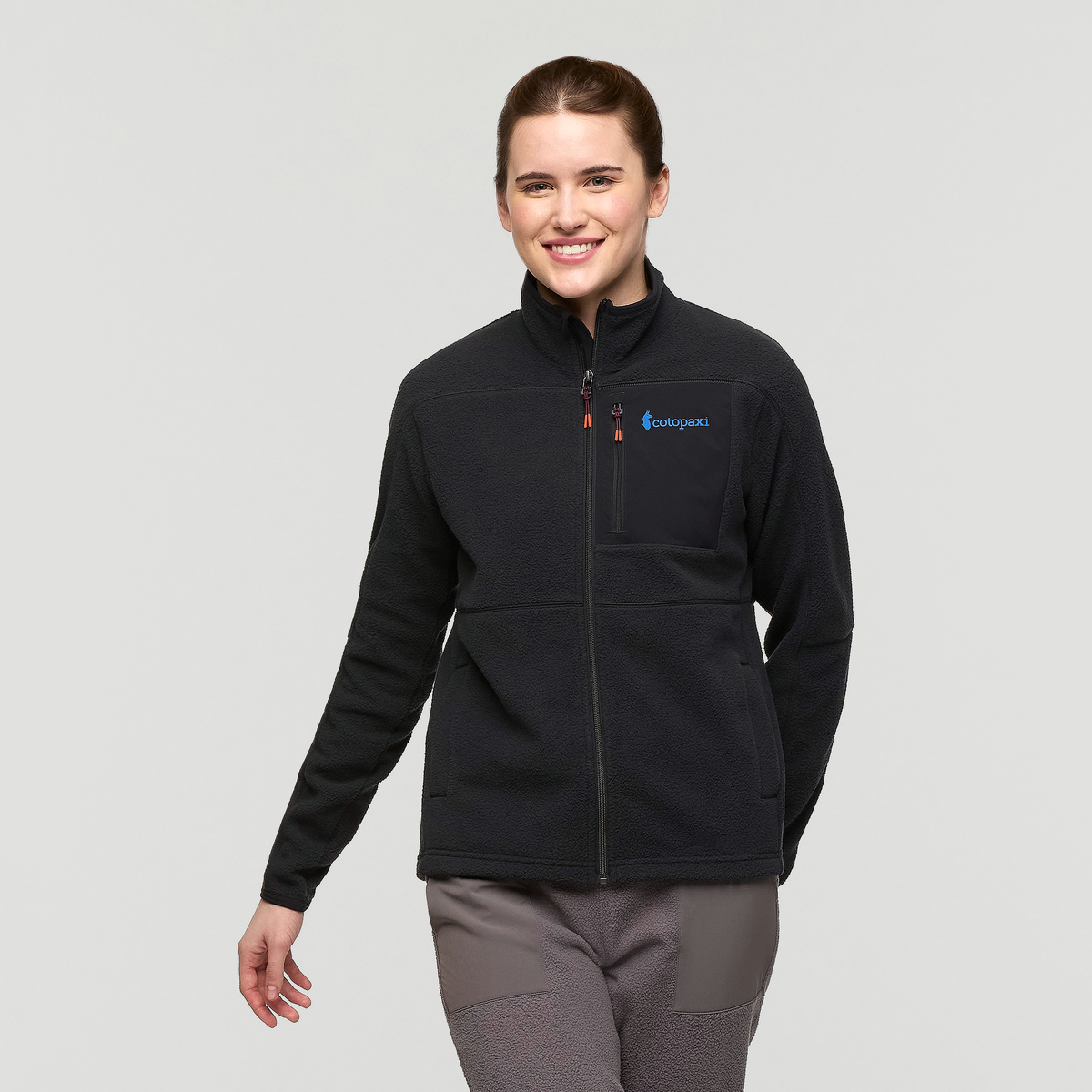Abrazo Fleece Full-Zip Jacket - Women's, Cotopaxi Black