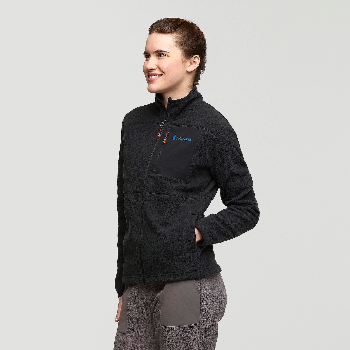 Abrazo Fleece Full-Zip Jacket - Women's, Cotopaxi Black