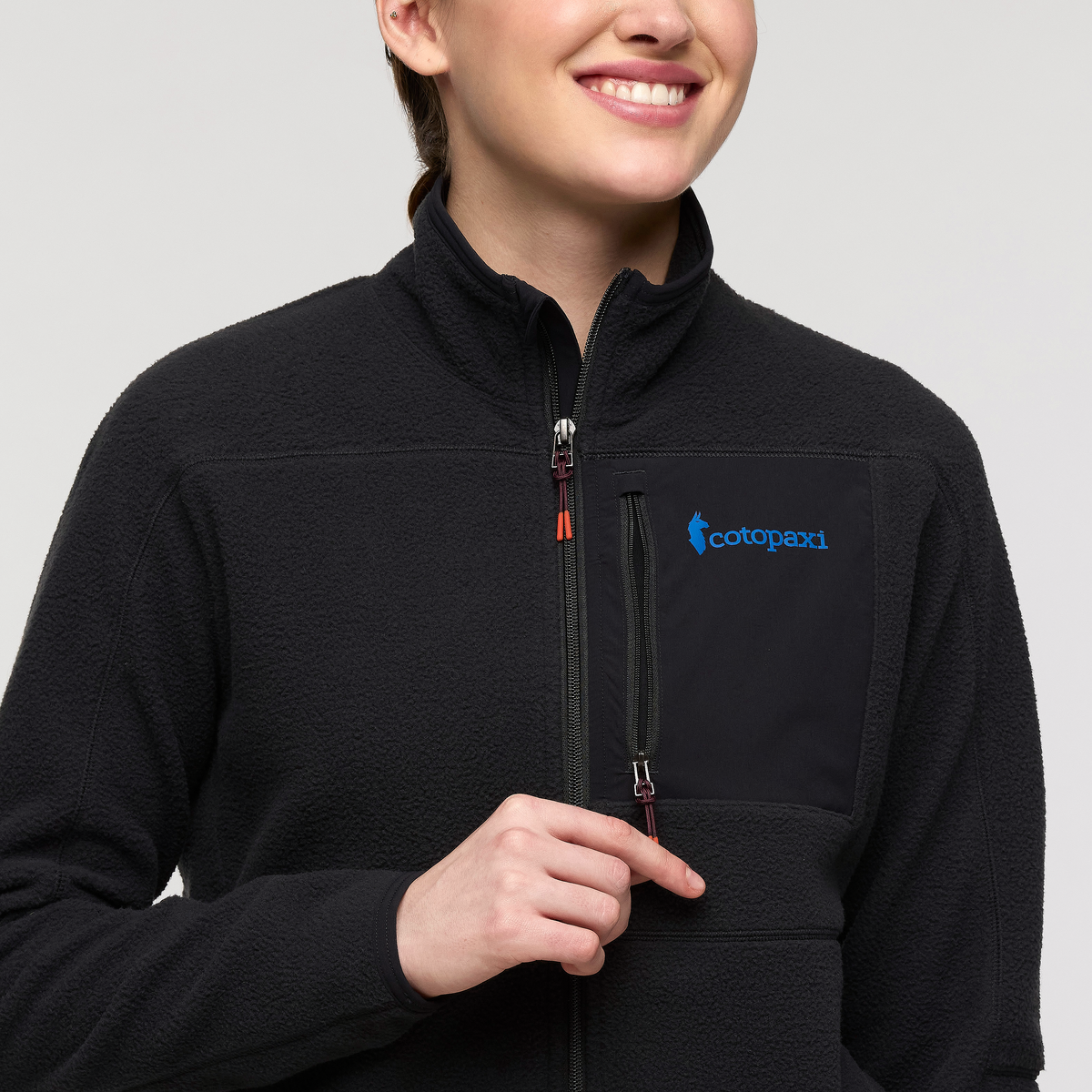 Abrazo Fleece Full-Zip Jacket - Women's, Cotopaxi Black